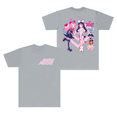 thumbnail image 1 of Alien Stage ALNST Merch T-Shirt Pink Heart Logo Mizi Sua Short Sleeve T Shirts Tee Top, 1 of 2