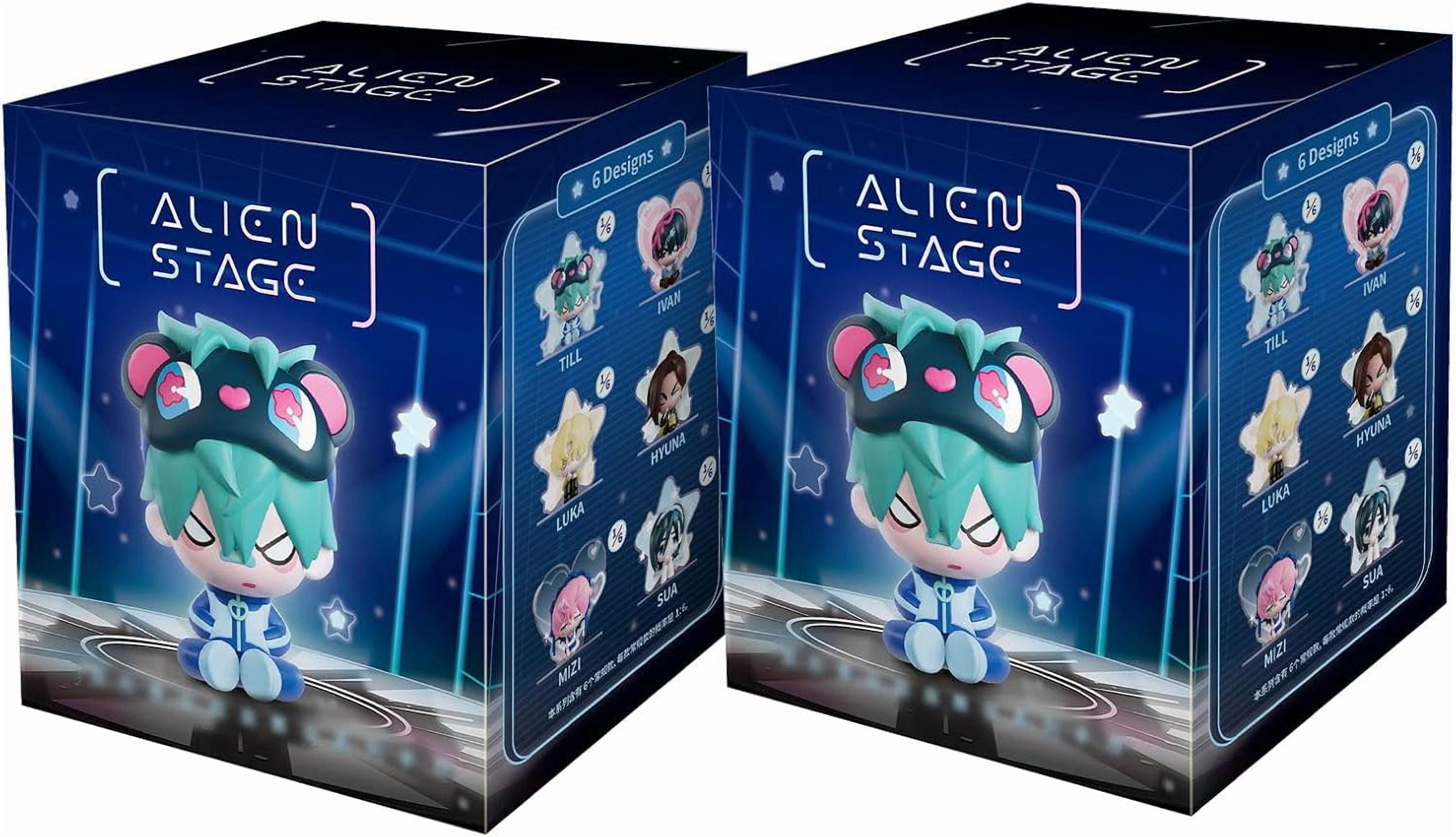MIZI SUA LUKA HYUNA フィギュア・カードセット Alien Stage Action Figure Blind Box Series Mizi SUA Ivan Till Luka