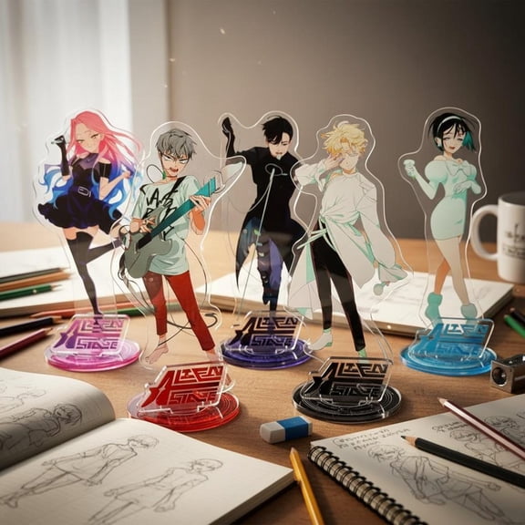 Alien Stage Ivan Till Acrylic Stand Figure, Anime Desk Display Ornament, Cartoon Character Standee Collectible Gift (1 standee)