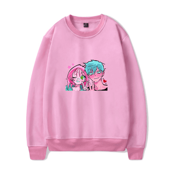 Alien Stage Merch ALNST Mizi Till Couple Sweatshirt Long Sleese Harajuku Crewneck Men Women Clothes