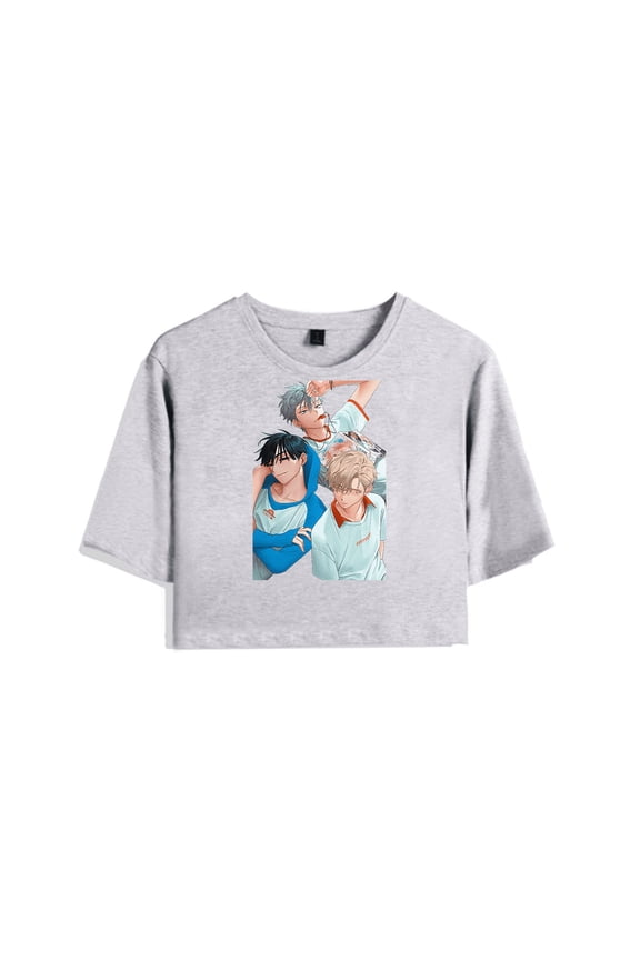 Alien Stage Merch Crop Top ALNST Luka Till Final Round T-Shirt Summer Tops For Fans Girl