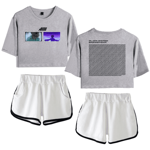 Alien Stage Merch Crop Top T-Shirt ALNST Luka T Shirts Ruler of My Heart Short Sleeve For Women Girls Top Tees