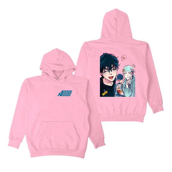 Alien Stage Merch Hoodie ALNST Casual Sweatshirt Anime Long Sleeves Hooded Pullover Streetwears