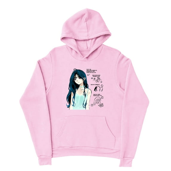 Alien Stage Merch Hoodie ALNST Sua Korean Printed Long Sleeves Hooded Sweatshirt Pullover Streetwear