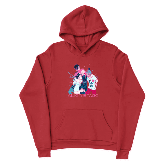 Alien Stage Merch Hoodies ALNST Casual Printed Harajuku Sweatshirt Casual Hooded Men Women Pullover