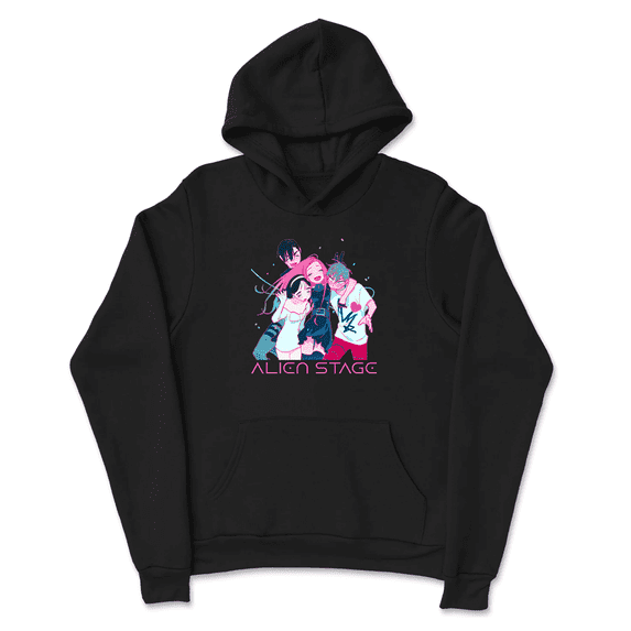 Alien Stage Merch Hoodies ALNST Casual Printed Harajuku Sweatshirt Casual Hooded Men Women Pullover