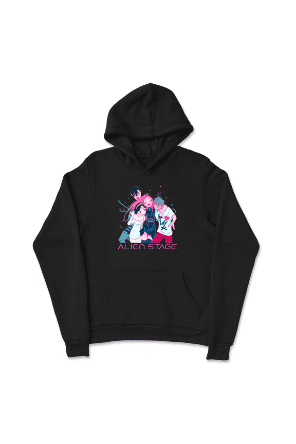 Alien Stage Merch Hoodies ALNST Casual Printed Harajuku Sweatshirt Casual Hooded Men Women Pullover