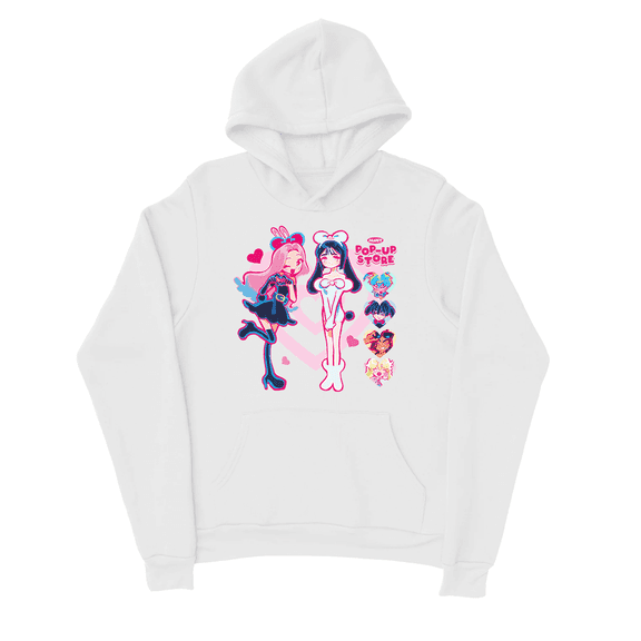 Alien Stage Merch Hoodies ALNST Hrart Logo Love Sweatshirt Casual Hooded Men Women Pullovers