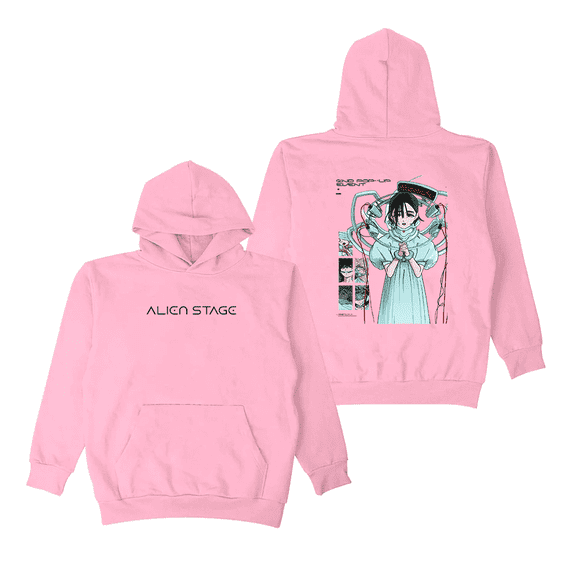 Alien Stage Merch Hoodies ALNST Pop Up Event Sweatshirt Casual Hooded Men Women Pullovers