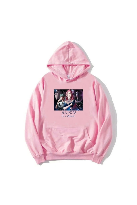 Alien Stage Merch Hoodies For Fans Anime Merch Casual Hooded Sweatshirt Unisex Pullover Clothing Harajuku Streetwear