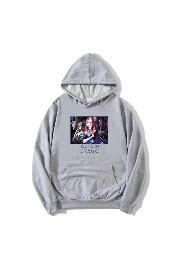 Alien Stage Merch Hoodies For Fans Anime Merch Casual Hooded Sweatshirt Unisex Pullover Clothing Harajuku Streetwear