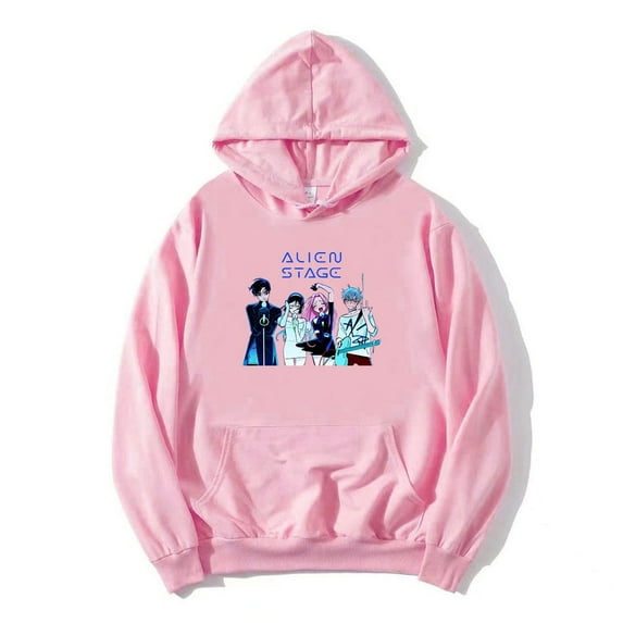Alien Stage Merch Hoodies Harajuku Anime Singer Merch Sweatshirts Casual Hooded Unisex Pullover Clothing
