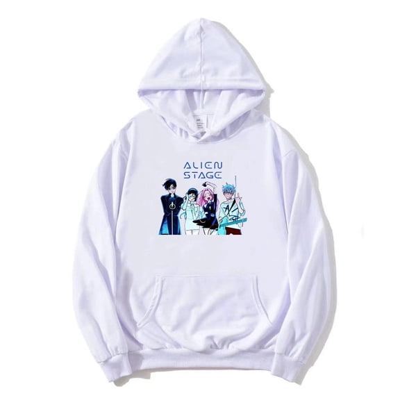 Alien Stage Merch Hoodies Harajuku Anime Singer Merch Sweatshirts Casual Hooded Unisex Pullover Clothing