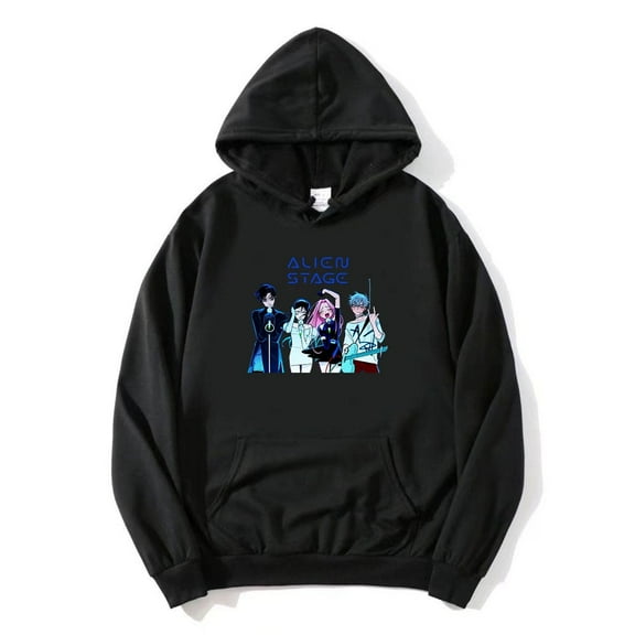 Alien Stage Merch Hoodies Harajuku Anime Singer Merch Sweatshirts Casual Hooded Unisex Pullover Clothing