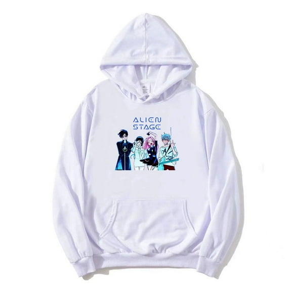 Alien Stage Merch Hoodies Harajuku Anime Singer Merch Sweatshirts Casual Hooded Unisex Pullover Clothing