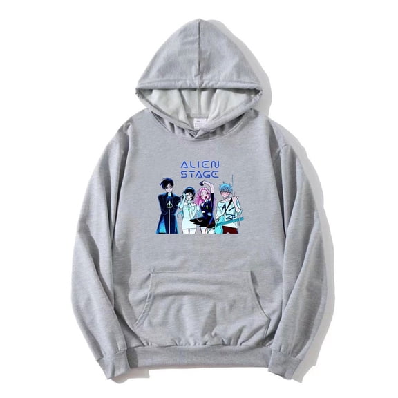 Alien Stage Merch Hoodies Harajuku Anime Singer Merch Sweatshirts Casual Hooded Unisex Pullover Clothing