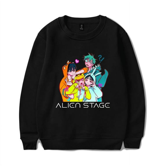 Alien Stage Merch Sweatshirt ALNST Casual Printed Long Sleese Harajuku Crewneck Men Women Clothes