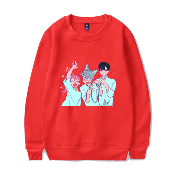 Alien Stage Merch Sweatshirt ALNST Cute Printed Love Long Sleese Harajuku Crewneck Men Women Pullover