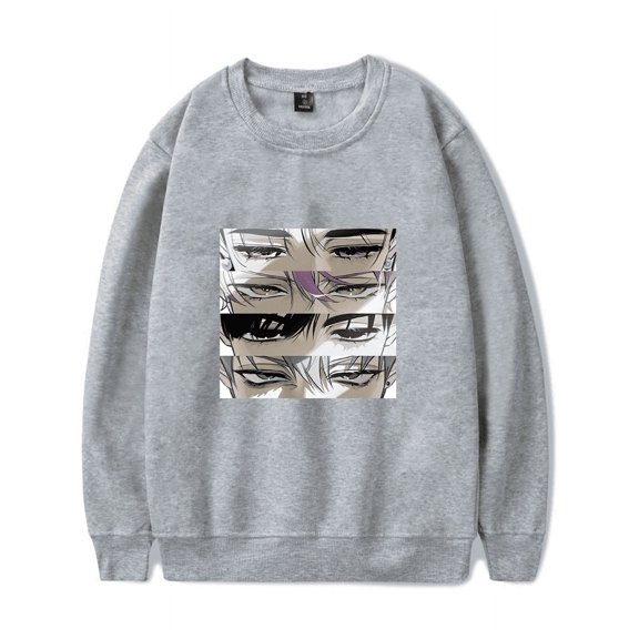 Alien Stage Merch Sweatshirt ALNST EYES Printed Long Sleese Harajuku Crewneck Men Women Pullover