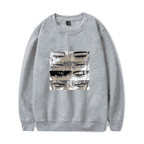 Alien Stage Merch Sweatshirt ALNST EYES Printed Long Sleese Harajuku Crewneck Men Women Pullover