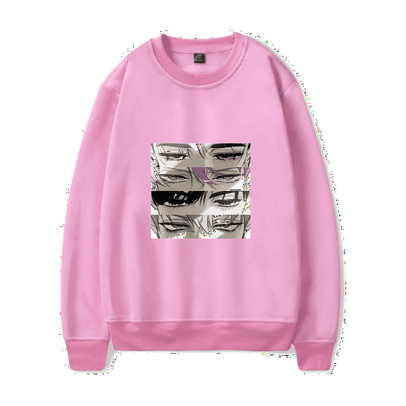 Alien Stage Merch Sweatshirt ALNST EYES Printed Long Sleese Harajuku Crewneck Men Women Pullover