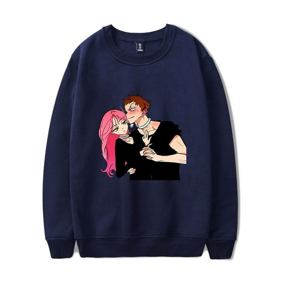 Alien Stage Merch Sweatshirt ALNST Mizi Sweatshirt Anime Long Sleeve Pullover Streetwear Korean Merch