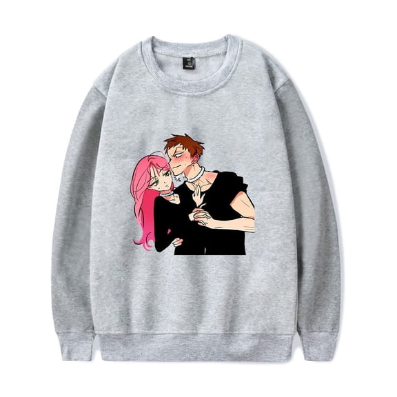 Alien Stage Merch Sweatshirt ALNST Mizi Sweatshirt Anime Long Sleeve Pullover Streetwear Korean Merch