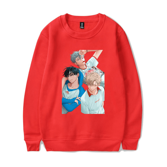 Alien Stage Merch Sweatshirt ALNST Printed Long Sleese Harajuku Music Crewneck Men Women Pullover