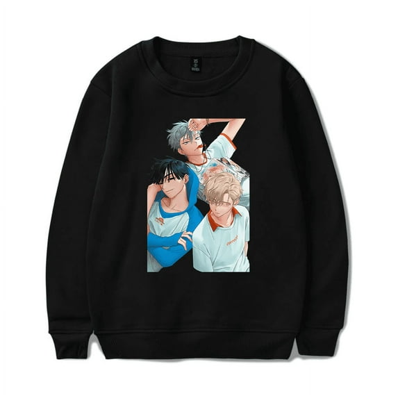 Alien Stage Merch Sweatshirt ALNST Printed Long Sleese Harajuku Music Crewneck Men Women Pullover