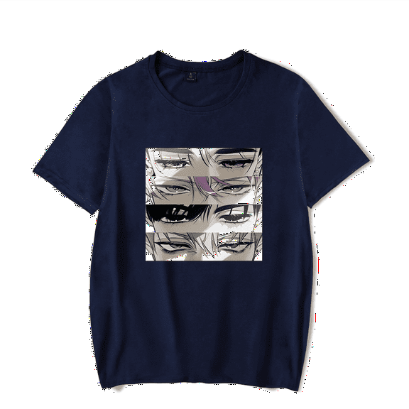 Alien Stage Merch T-Shirt ALNST EYES Printed Short Sleeve T Shirts Music Unisex Men Women Top Tee