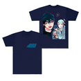 thumbnail image 1 of Alien Stage Merch T-Shirt ALNST Luka Short Sleeve Anime T Shirts Hooded Crewneck Streetwear Top Tees, 1 of 2
