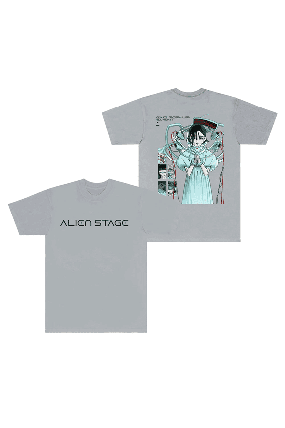 Alien Stage Merch T-Shirt ALNST Pop Up Short Sleeve T Shirts Unisex Men Women Top Tee