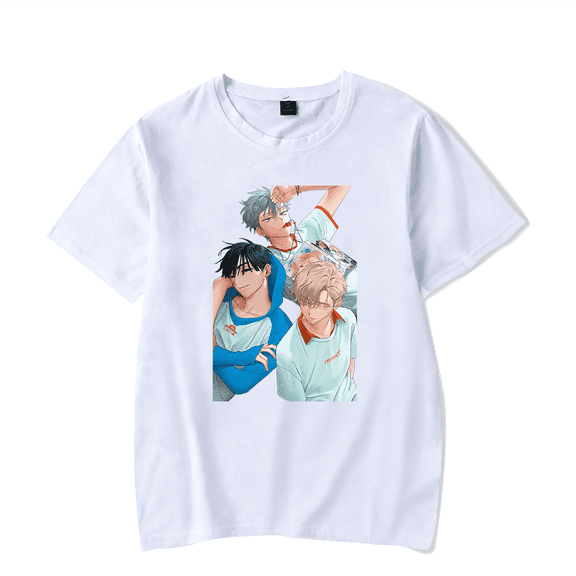 Alien Stage Merch T-Shirt ALNST Short Sleeve T Shirts Harajuku Music Unisex Men Women Top Tee