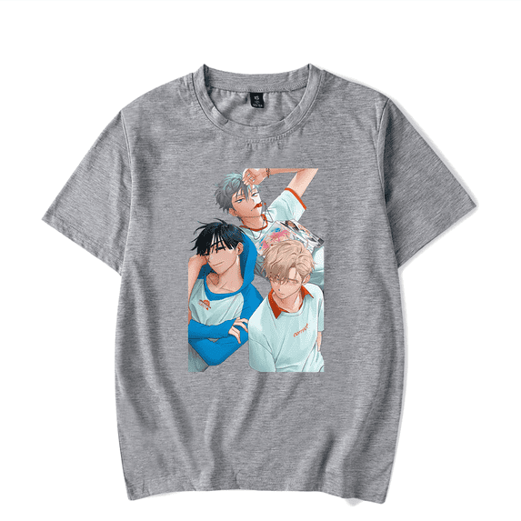 Alien Stage Merch T-Shirt ALNST Short Sleeve T Shirts Harajuku Music Unisex Men Women Top Tee