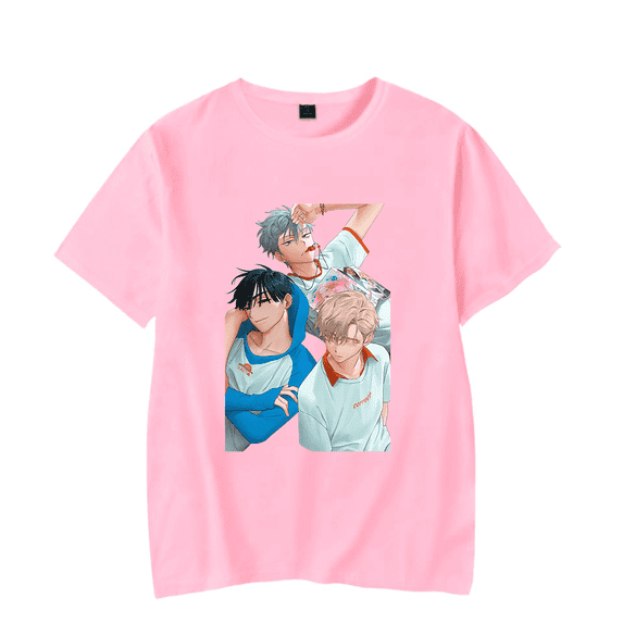 Alien Stage Merch T-Shirt ALNST Short Sleeve T Shirts Harajuku Music Unisex Men Women Top Tee