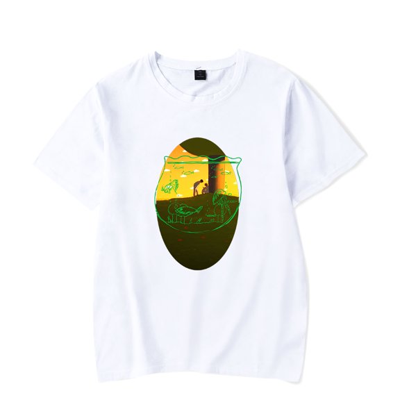 Alien Stage Merch T-Shirt Fish Tank Korean Music Top Tees ALNST Men Women Short Sleeve T Shirts