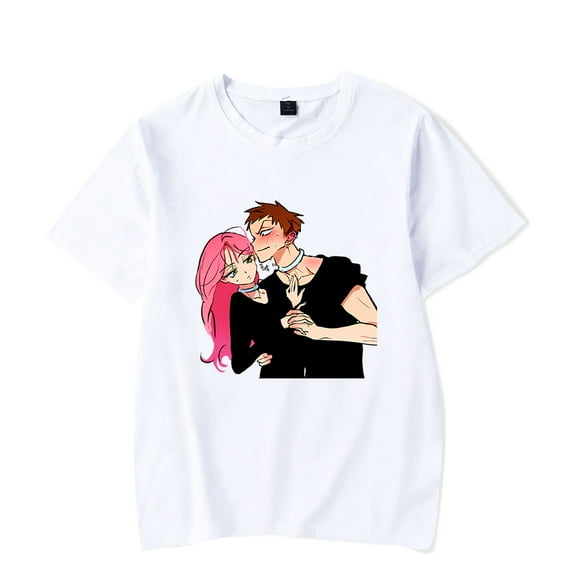 Alien Stage Merch T-Shirt Mizi ALNST Sweatshirt Anime Tops Short Sleeves Men Women Crewneck Tee Streetwear