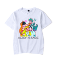 thumbnail image 1 of Alien Stage Merch T-Shirt Short Sleeve ALNST Casual Pajamas T Shirts Unisex Top Tee, 1 of 2