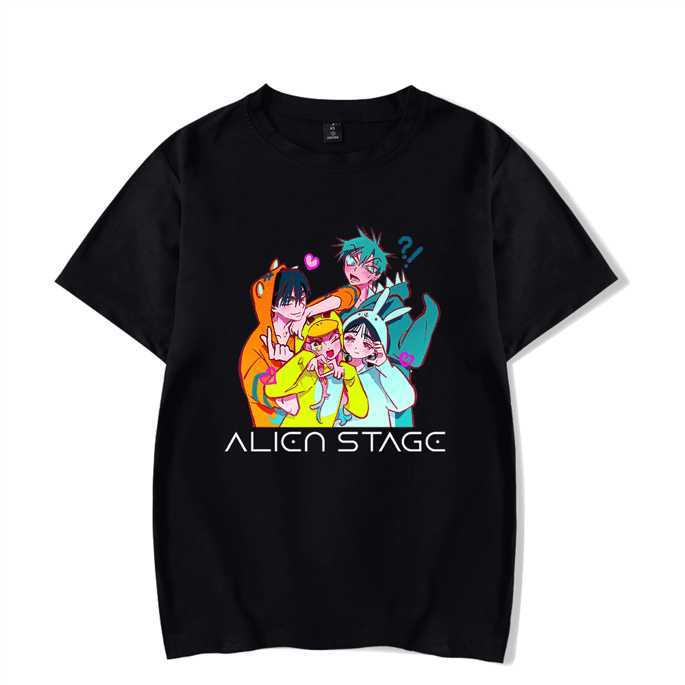 Alien Stage Merch T-Shirt Short Sleeve ALNST Casual Pajamas T Shirts ...