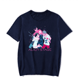 thumbnail image 1 of Alien Stage Merch T-Shirt Short Sleeve ALNST Casual Printed Harajuku T Shirts Unisex Top Tee, 1 of 2