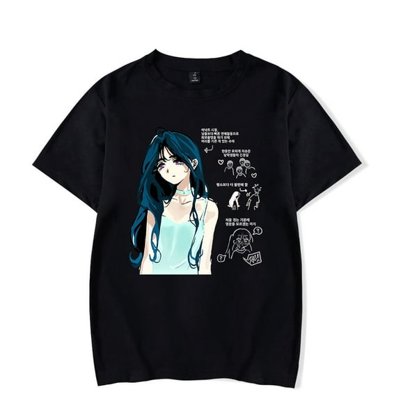 Alien Stage Merch Tees ALNST Sua New Short Sleeves Top Men Women T Shirts Korean Streetwear