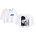 thumbnail image 1 of Alien Stage Poster Printed Merch Crop Top ALNST T-Shirt Summer Tops For Fans Girls Tees, 1 of 2