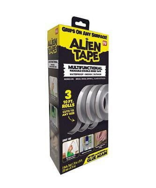 Alien Tape Aline Tape 30 ft. L Double Sided Tape Clear