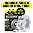 thumbnail image 1 of Alien Tape Double Sided Tape Heavy Duty, Double Sided Mounting Tape, Nano Tape, Wall Tape Clear Adhesive Grip, 1 Roll, 1.18 in x 10 ft, As Seen on TV, 1 of 10
