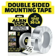 Alien Tape Double Sided Tape Heavy Duty, Double Sided Mounting Tape, Nano Tape, Wall Tape Clear Adhesive Grip, 1 Roll, 1.18 in x 10 ft, As Seen on TV