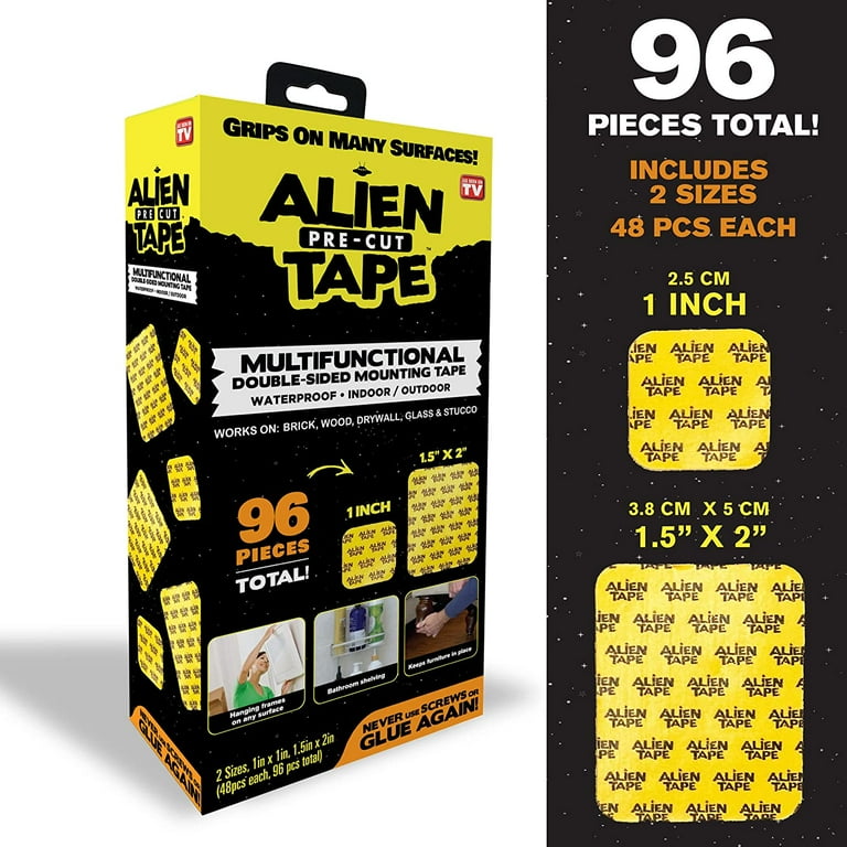 Alien Tape Multifunctional Reusable Double-Sided Tape, 3 pk - Kroger