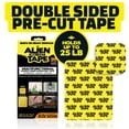 thumbnail image 1 of Alien Tape Pre-Cut Double Sided Mounting Tape 96 Piece Heavy Duty Nano Two Sided Adhesive Strips For Carpet Rugs Frames, 1 of 9
