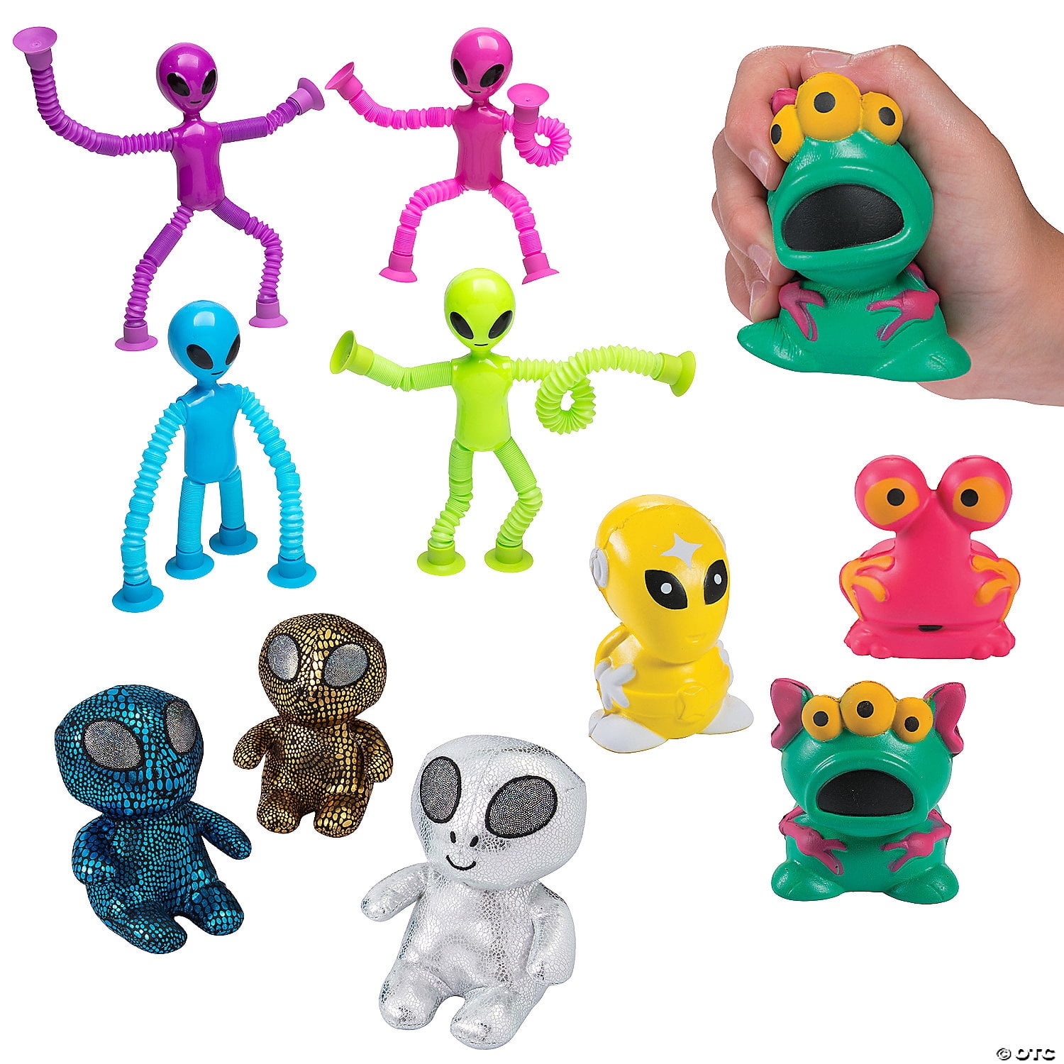 Alien-Themed Sensory & Focus Aid Toys Assortment - 36 Pieces - Walmart.com