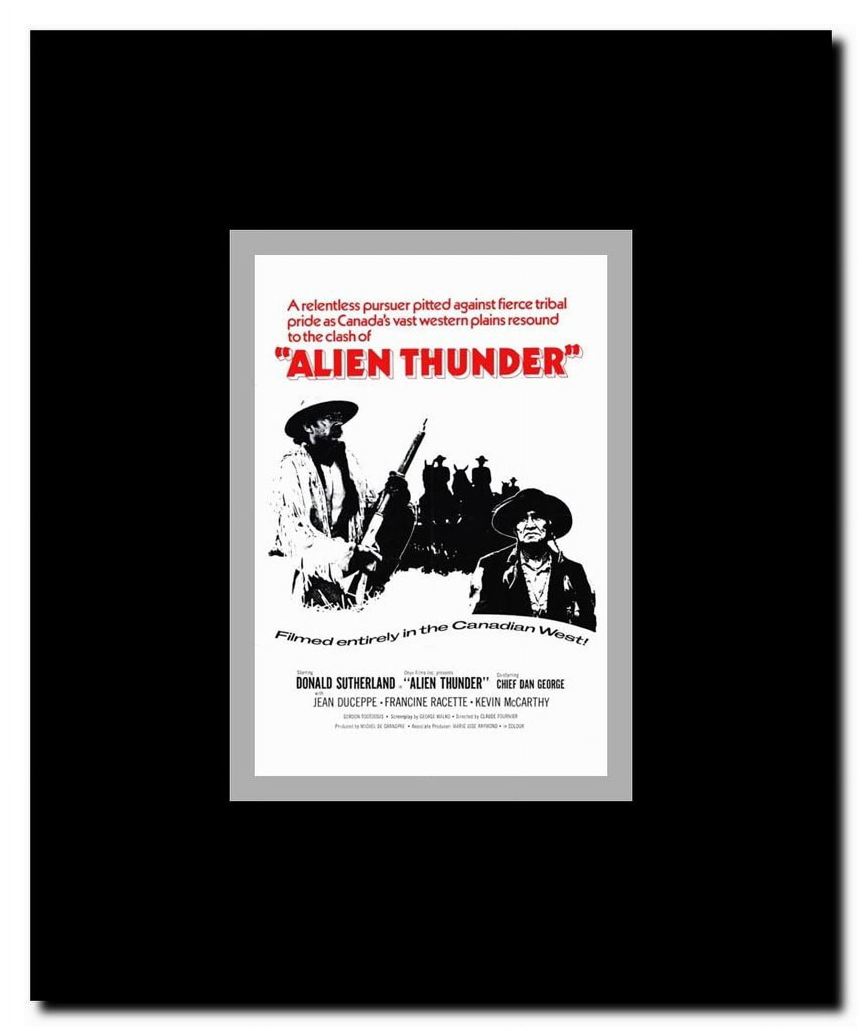 Alien Thunder Framed Movie Poster