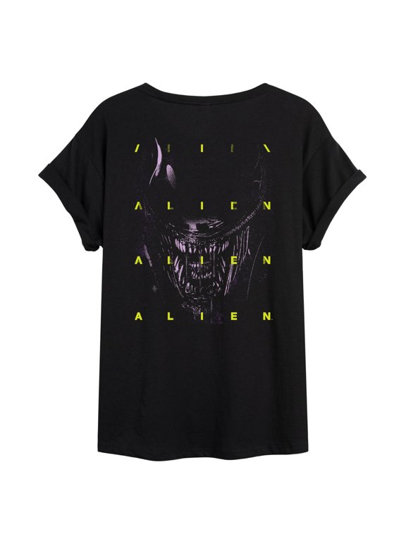 - Titles - Juniors Oversized Graphic T-Shirt